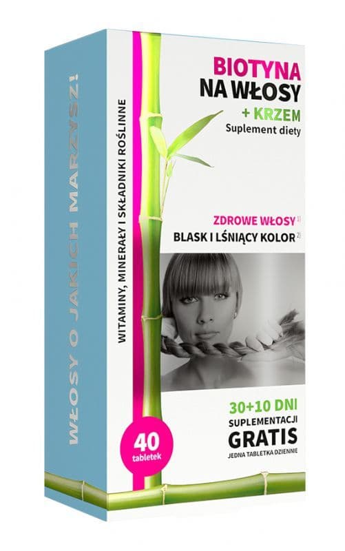 Noble Health Biotin für Haare + Silizium 40 Tabletten – Noble Health packaging