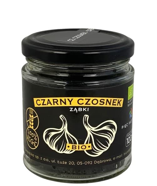 Pięć Przemian - Black Garlic Cloves - 100g – Pięć Przemian förpackning