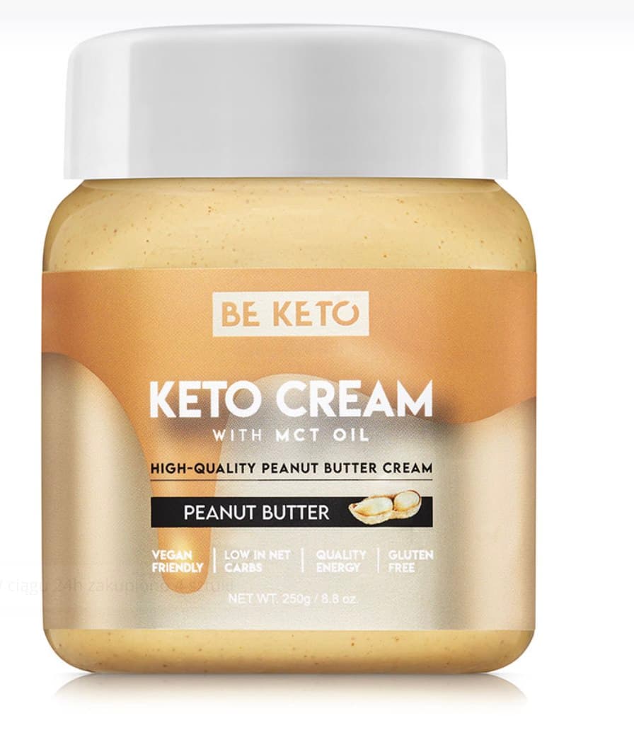 BeKeto Keto Krem Doskonała Pasta Orzechowa 250g – BeKeto emballage