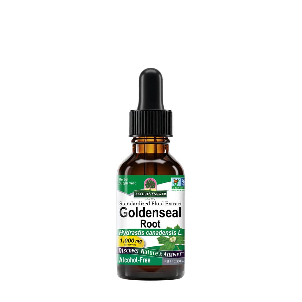 Nature's Answer - Gestandaardiseerd Vloeibaar Extract Goudenseal Wortel