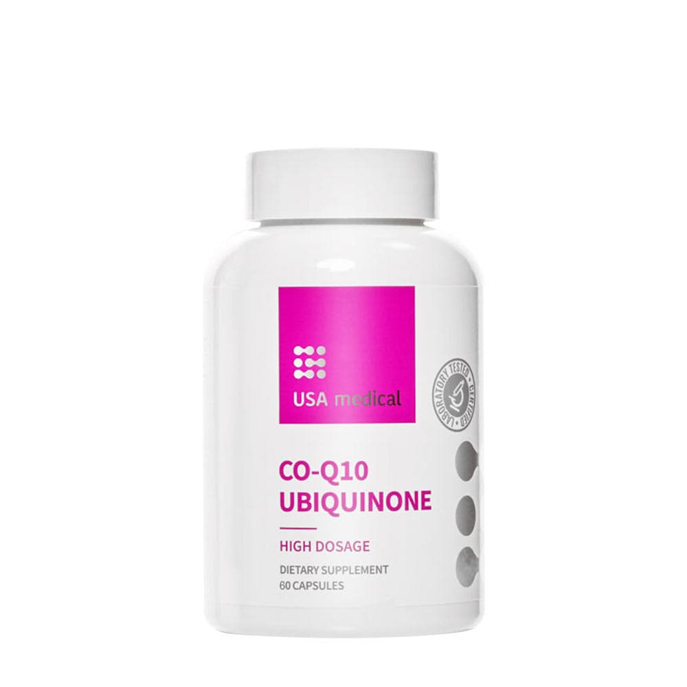 Usa Medical Coenzyme Q10 Ubiquinone 60 capsules – Usa Medical emballage