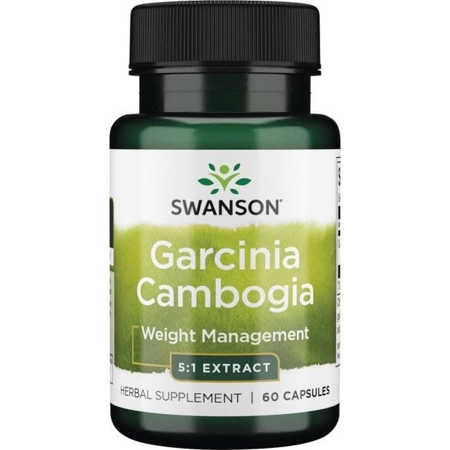 Swanson - Garcinia Cambogia 5:1 Ekstrakt - 60 kapsler