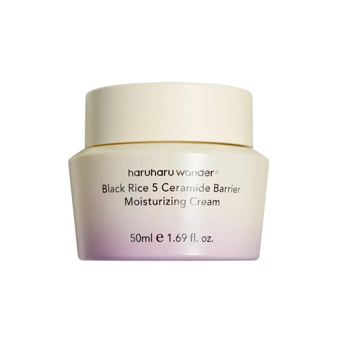 Black Rice 5 Ceramide Barrier Moisturizing Cream 50ml – Haruharu förpackning