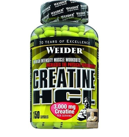Weider - Créatine HCl - 150 gélules