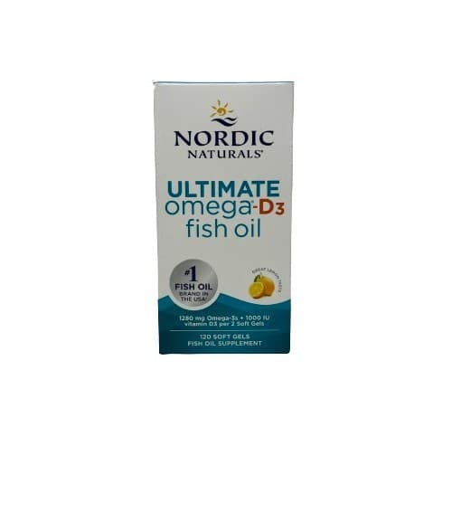 Nordic Naturals - Ultimate Omega D3 – Nordic Naturals embalagem