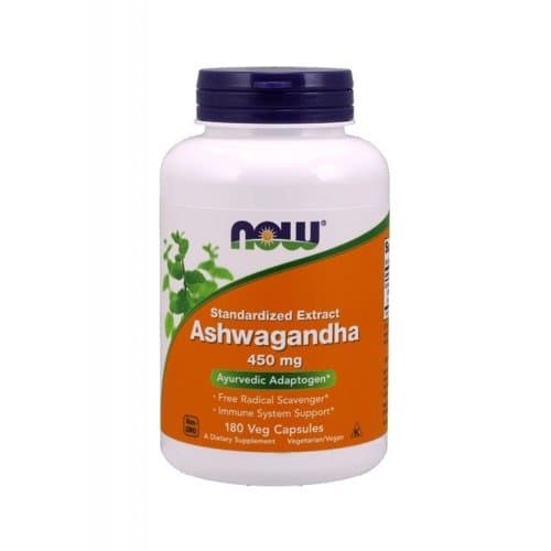 NOW Foods - Ashwagandha Extract - 450mg – NOW Foods packaging