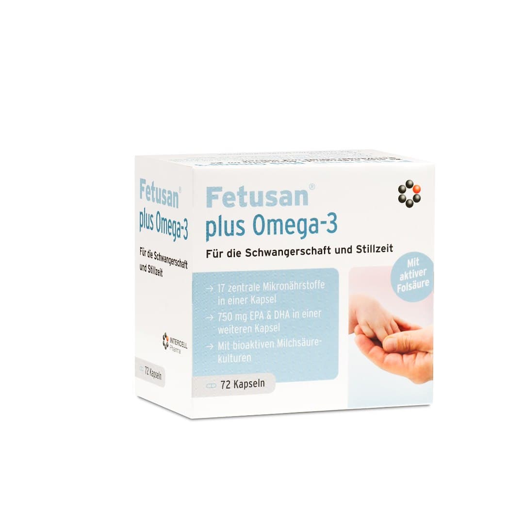 Fetusan Plus Omega-3 - 72 Capsules