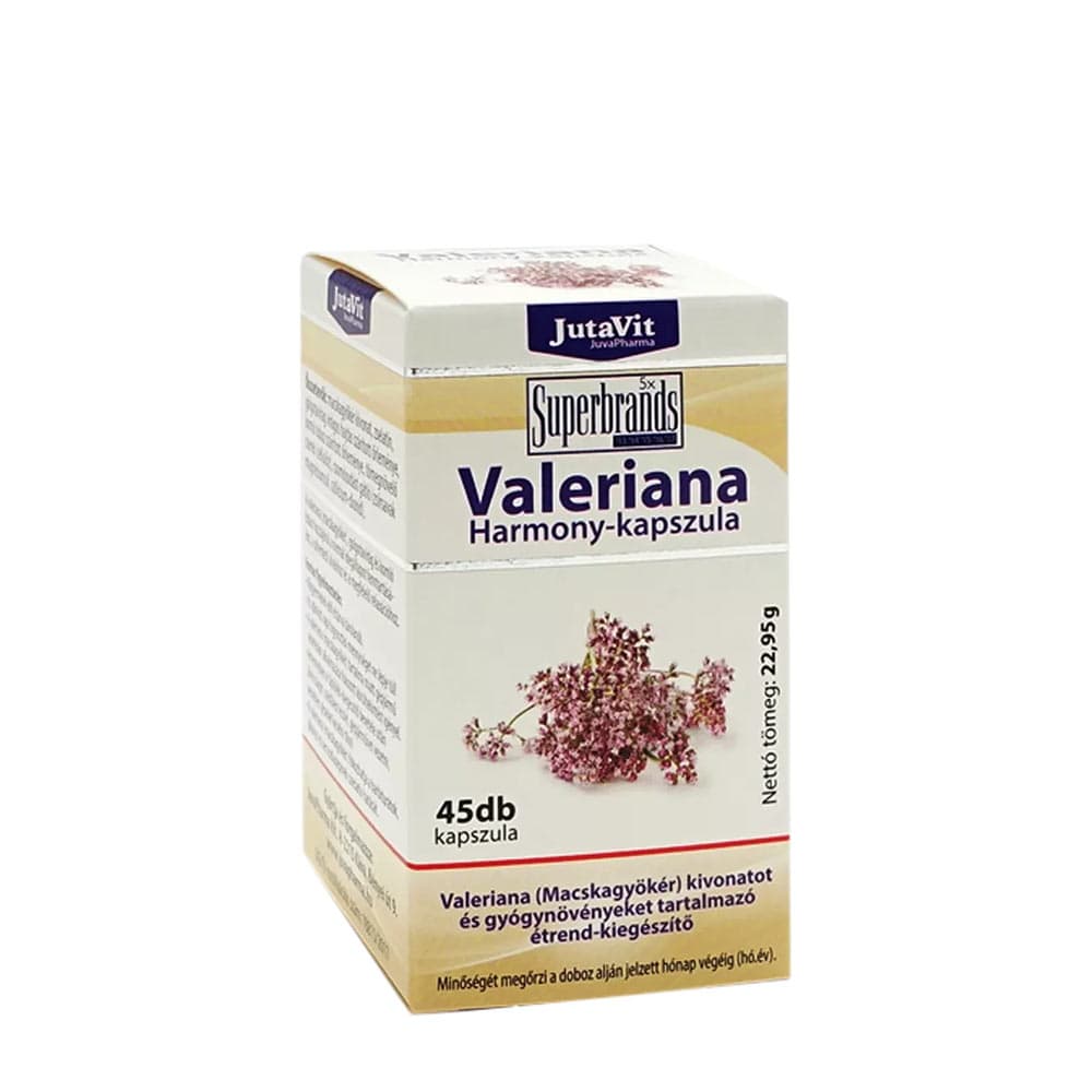 Jutavit Valerian Harmony - 45 capsules – Jutavit emballage