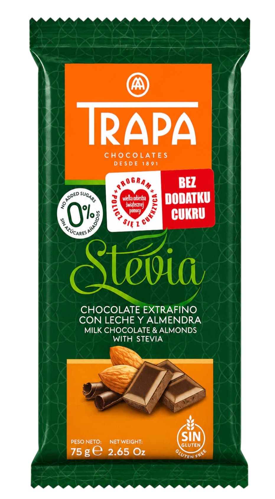 Trapa - Chocolate Extrafino – Trapa packaging