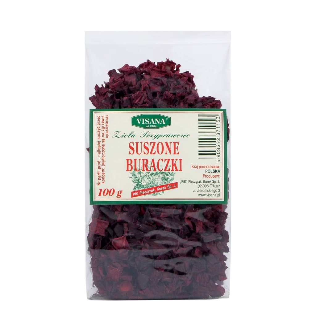 Visana - Gedroogde Bieten - 100g – Visana packaging