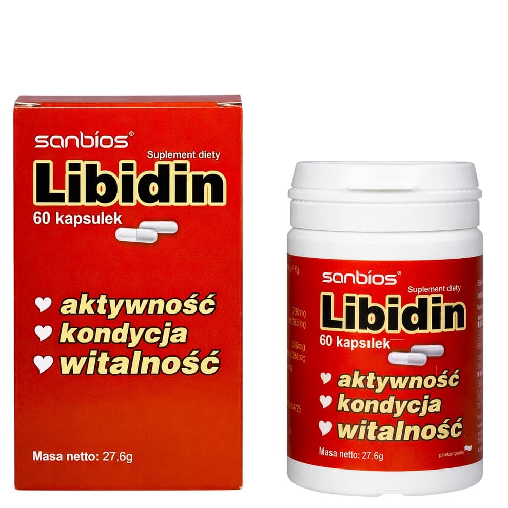 Sanbios - Libidin - 60 kapslar
