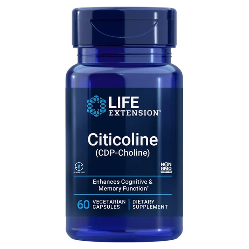 Life Extension - CDP-kolin - 60 Vcaps – Life Extension förpackning