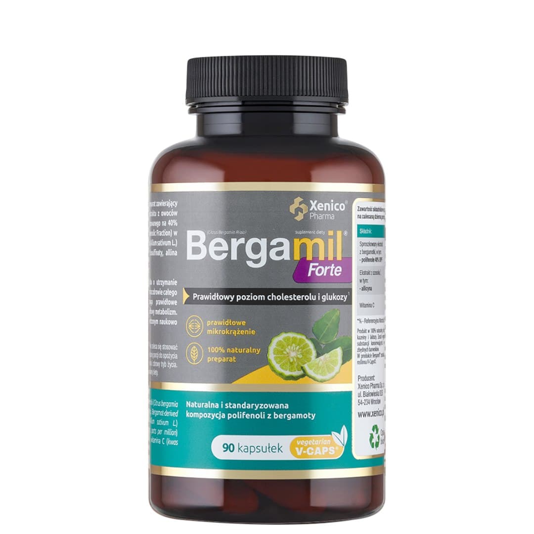 XENICO PHARMA - Bergamil Forte - Bergamot Extract – XENICO PHARMA packaging