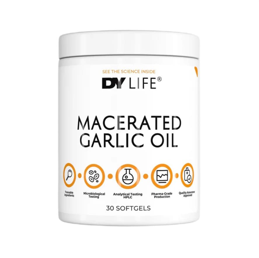 DY LIFE Macerated Garlic Oil - 30 capsule molli – DY LIFE packaging