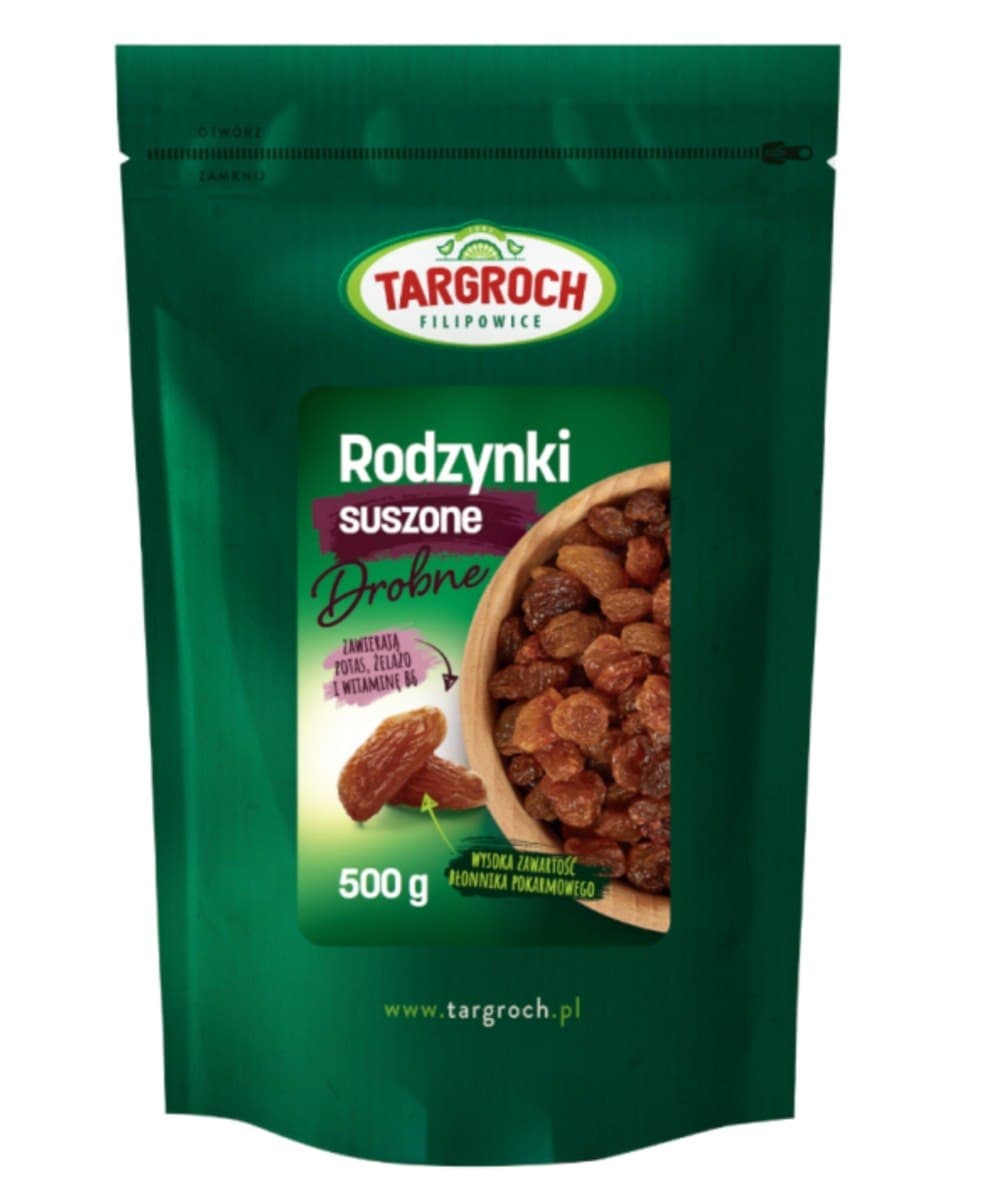 Targroch Raisins 500 g – Targroch packaging