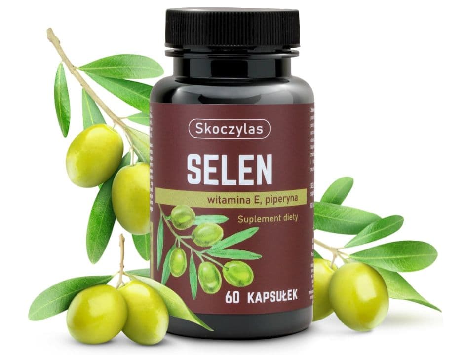 Skoczylas Selen, Vitamina E, Piperyna 60 capsule – Skoczylas confezione