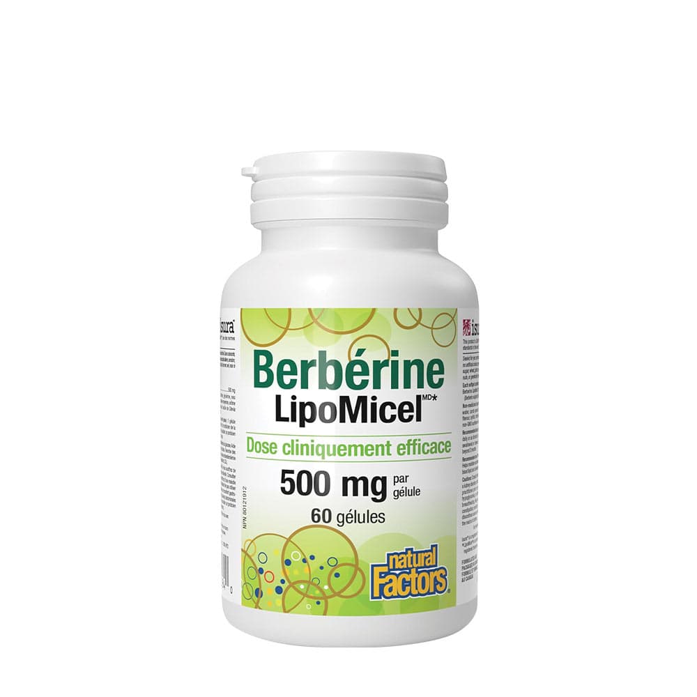 Natural Factors Berberina Lipomicel Matrix