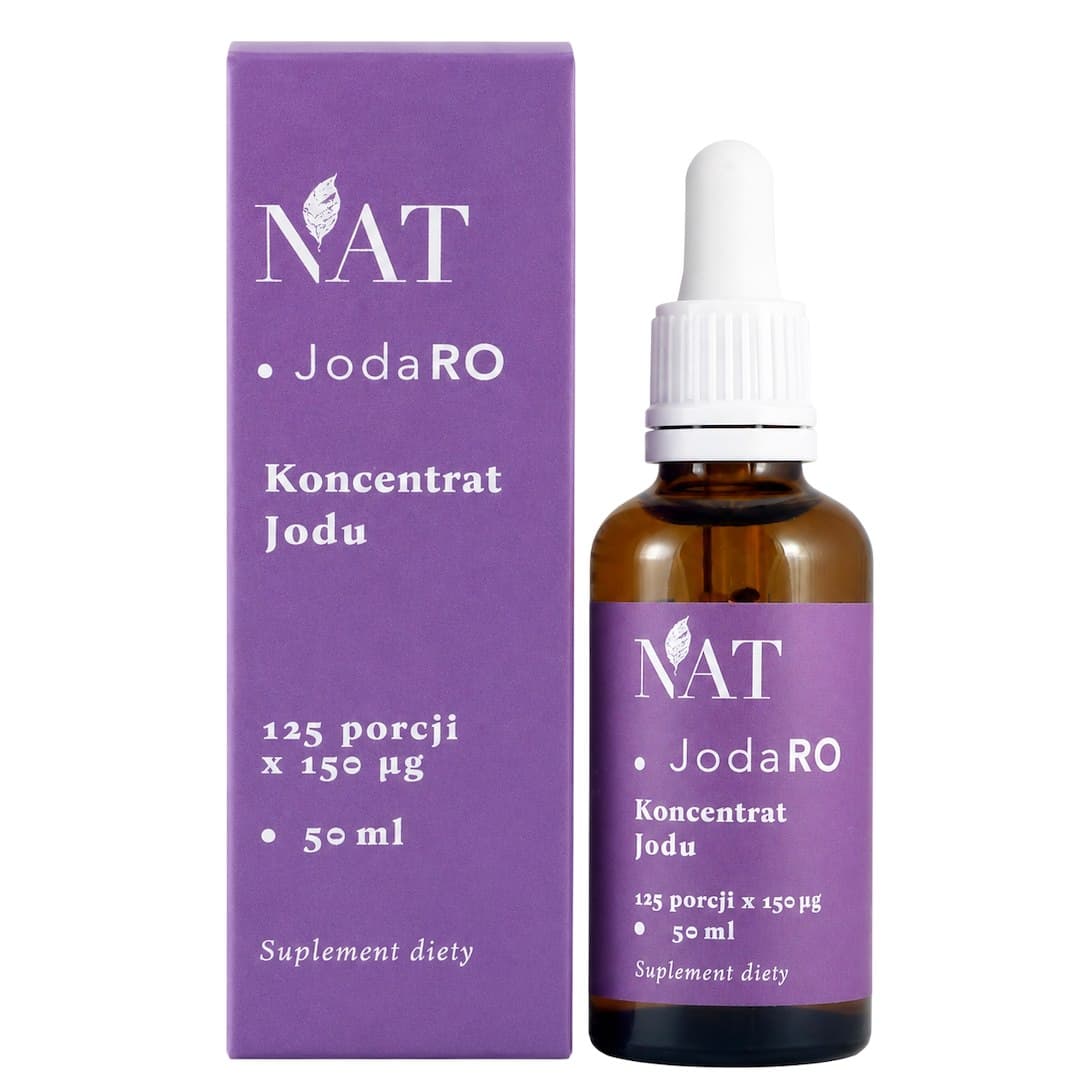 NAT - Iodine Concentrate - 50 ml – NAT förpackning