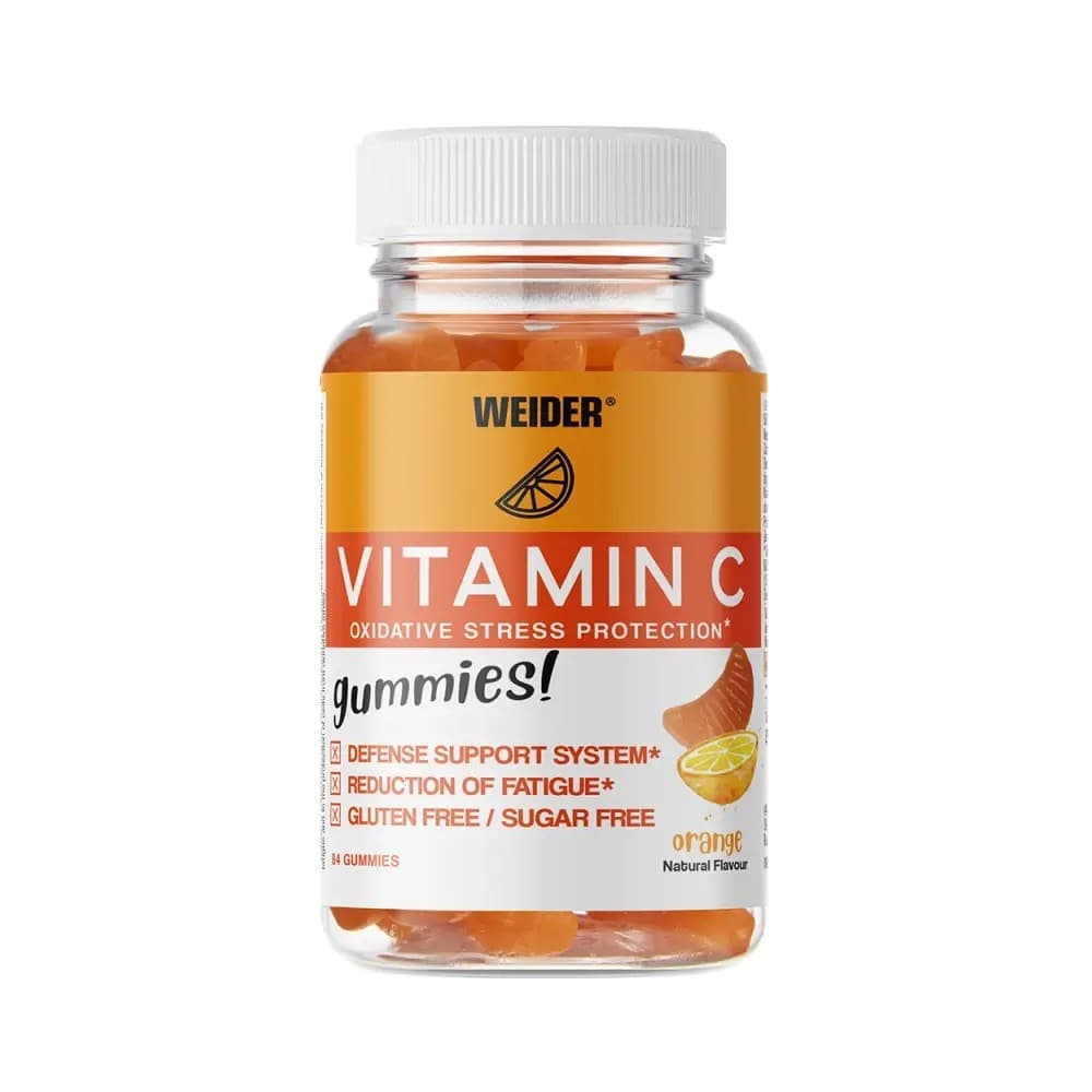 Weider Vitamin C Gummies Orange - 14 Gummies – Weider embalagem