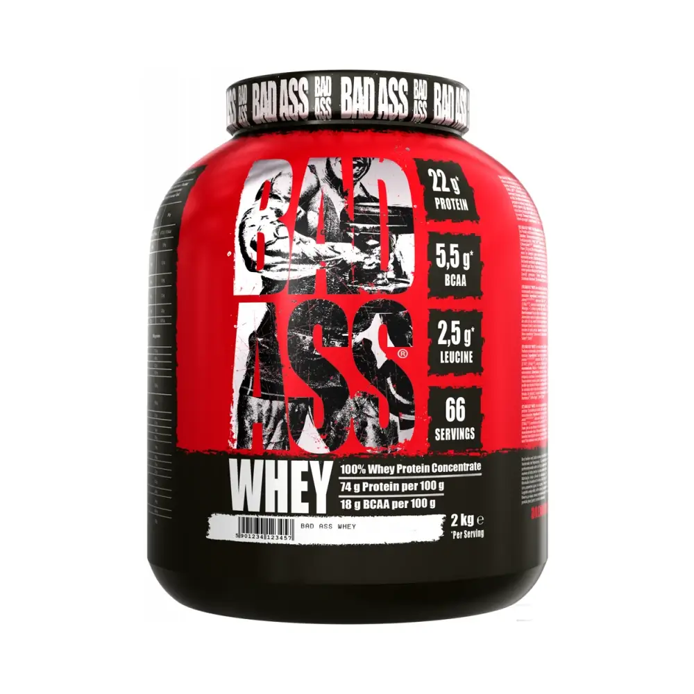 Bad Ass Whey – Premium koncentrat białka serwatkowego 2 kg – Bad Ass packaging