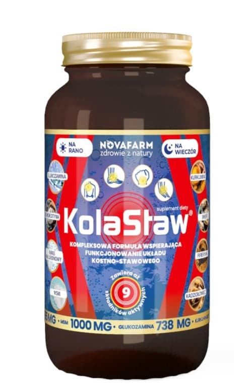 Novafarm - KolaStaw - Complément de bien-être à base de plantes – Novafarm packaging