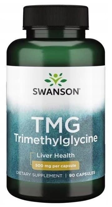 Swanson - TMG (Trimetilglycin) - 90 cápsulas – Swanson empaque