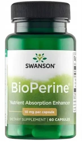 Swanson Bioperine 10 mg - 60 cápsulas