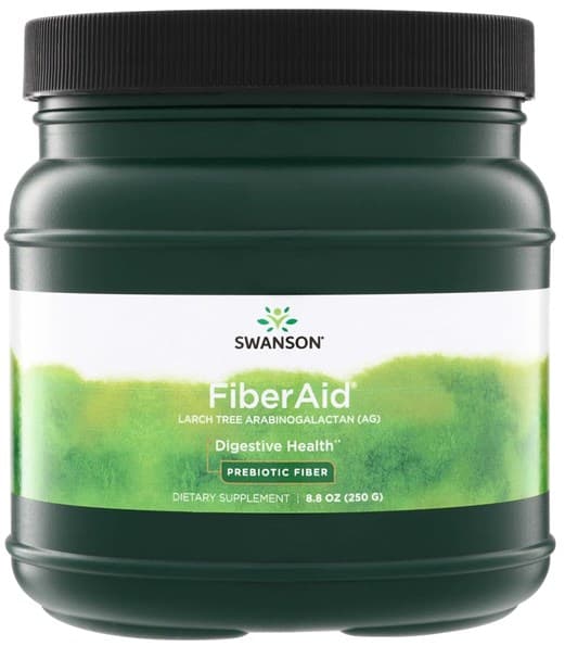Swanson FiberAid® Arabinogalactano de hoja de alerce 250g – Swanson empaque