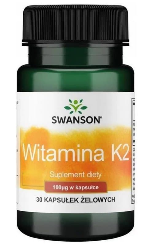 Vitamin K-2 50mcg 30 bløde gelatinekapsler | Swanson – Swanson emballage