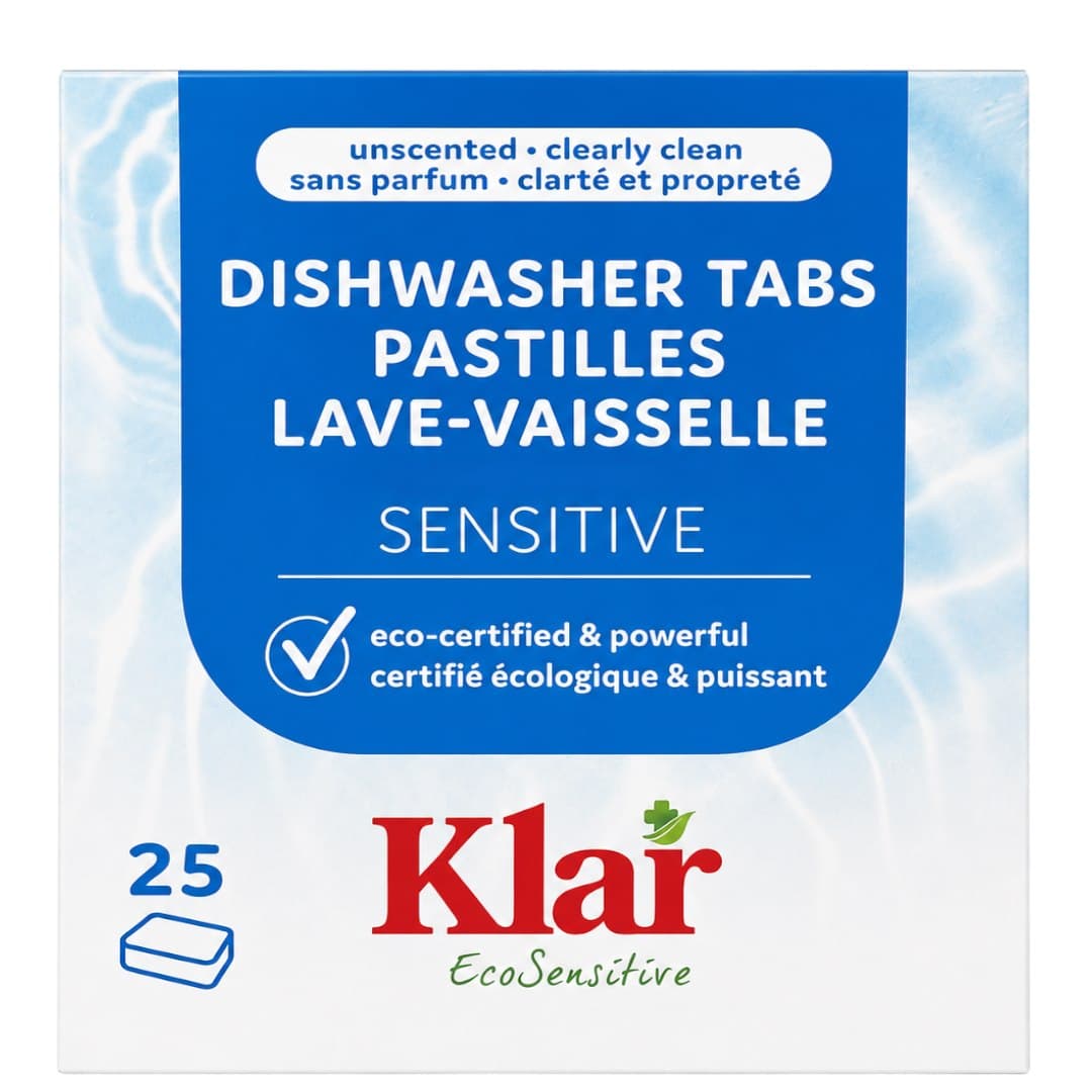 Klar - Dishwasher Tabs - 25 Tabs