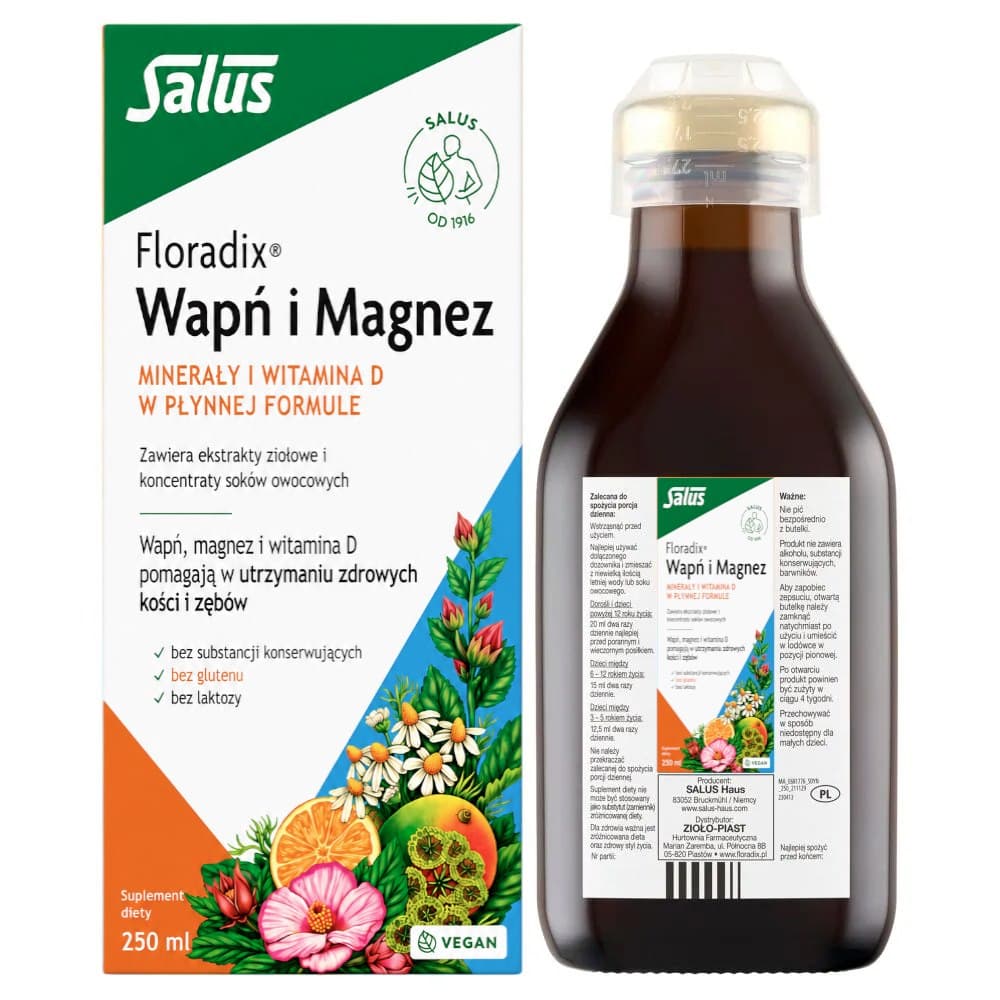 Floradix - Calcio y Magnesio - 250ml