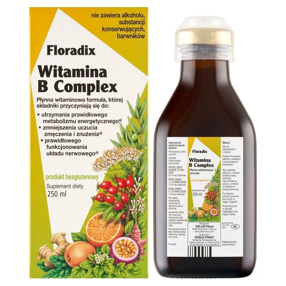 Floradix - Complesso di Vitamine B - 250ml