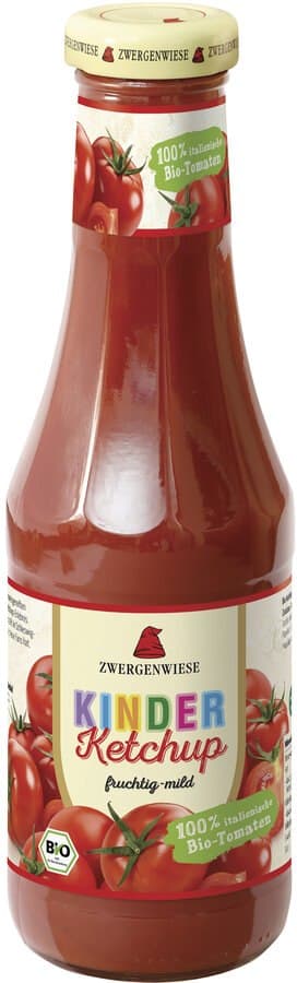 Zwergenwiese - Kinder Ketchup - 500ml – Zwergenwiese verpakking