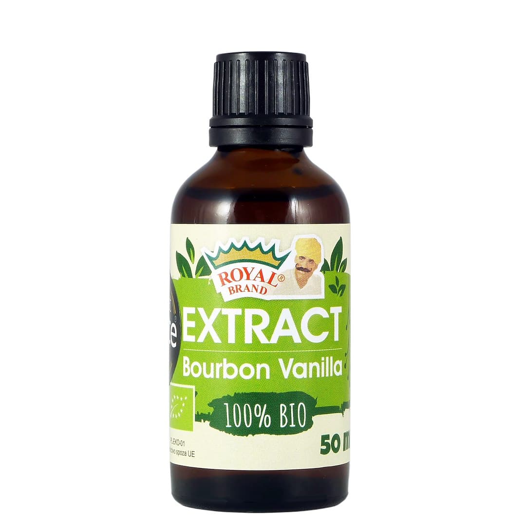 Royal Brand - Organic Vanilla Extract 50ml – Royal Brand emballage