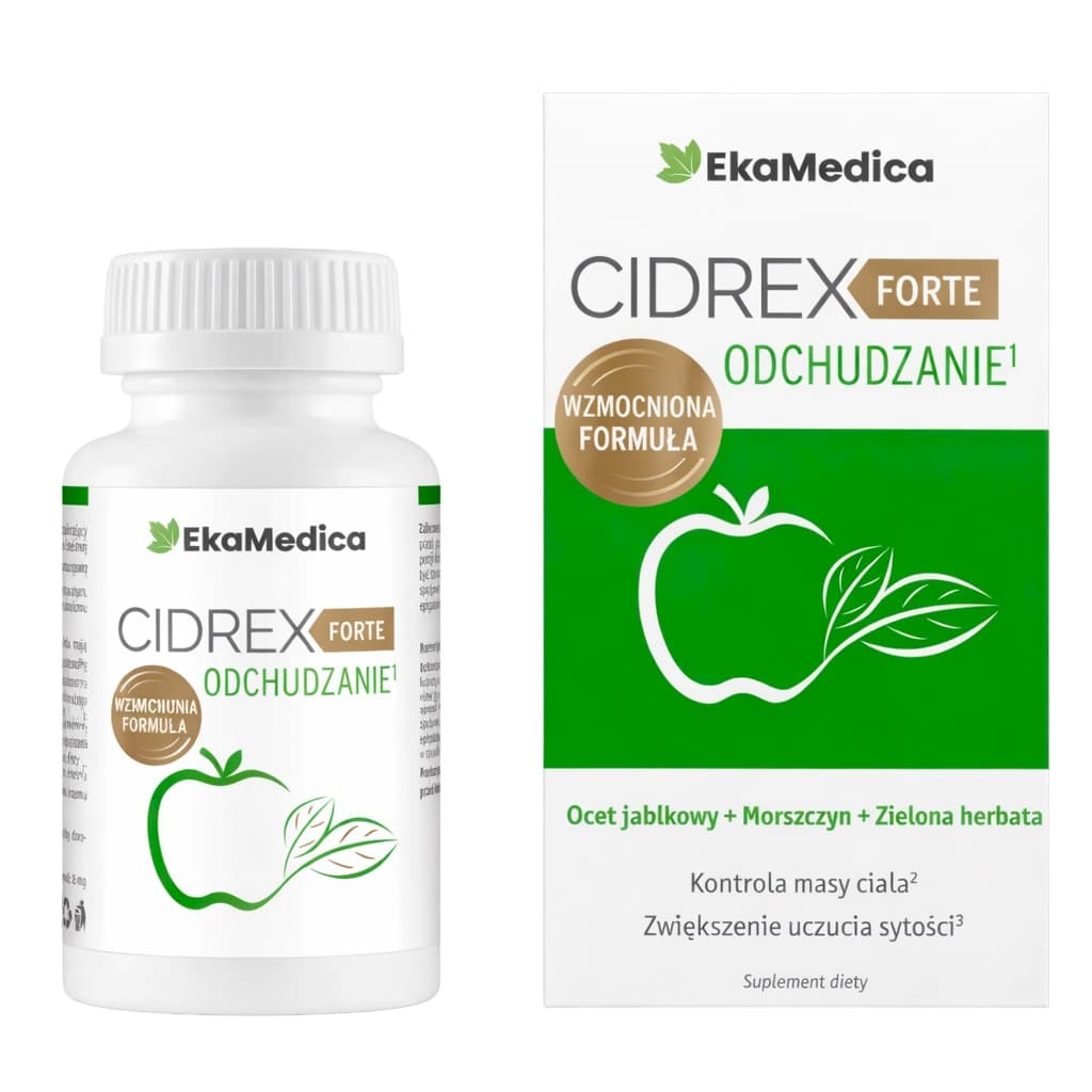 Eka Medica - Cidrex Forte, cápsulas 60 uni – Eka Medica embalagem