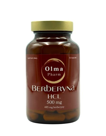 Olma Pharm - Berberine HCL - 60 cápsulas – Olma Pharm empaque