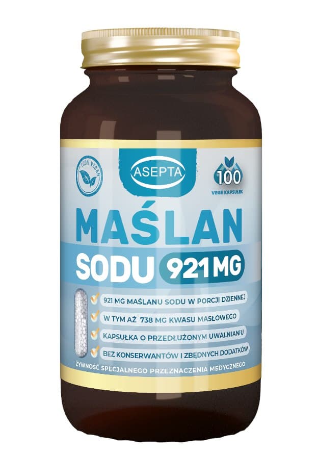 Asepta - Sodium Butyrate - 100 Kapseln