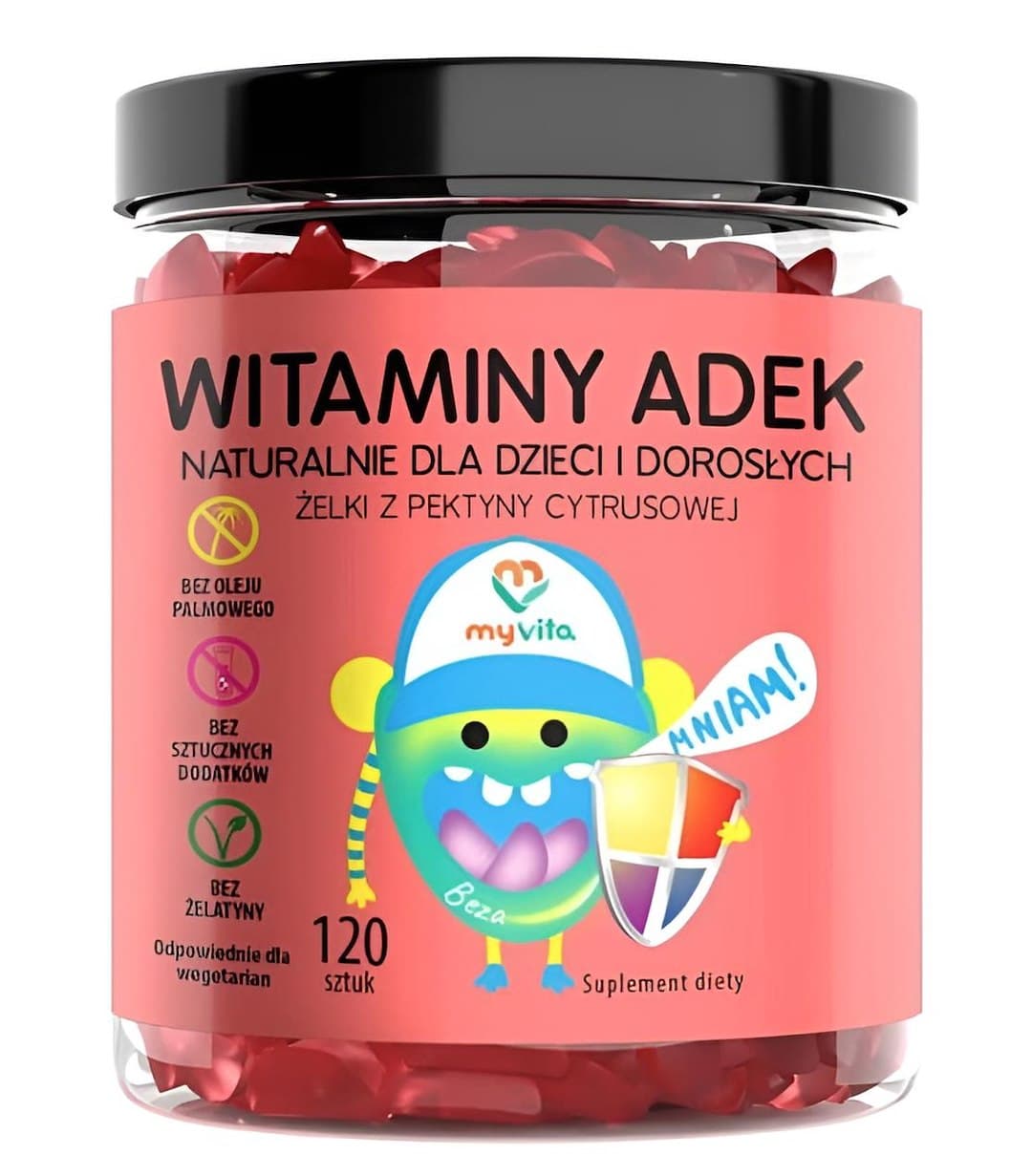 MyVita - Adek Natural Citrus Pectin Jellies - 120 sztuk