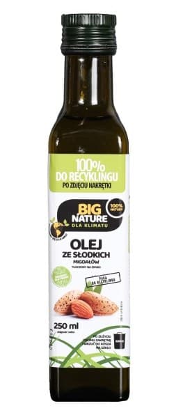 Big Nature - Sweet Almond Oil Cold-Pressed 250ml