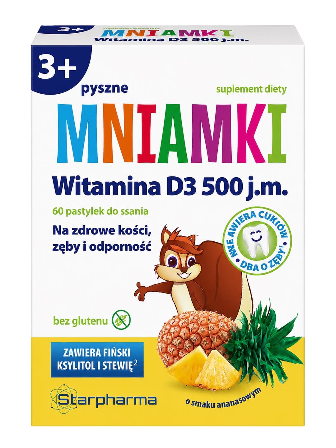 Zdrowy Lizak - Mniamki - 60 zuigtabletten – Zdrowy Lizak verpakking