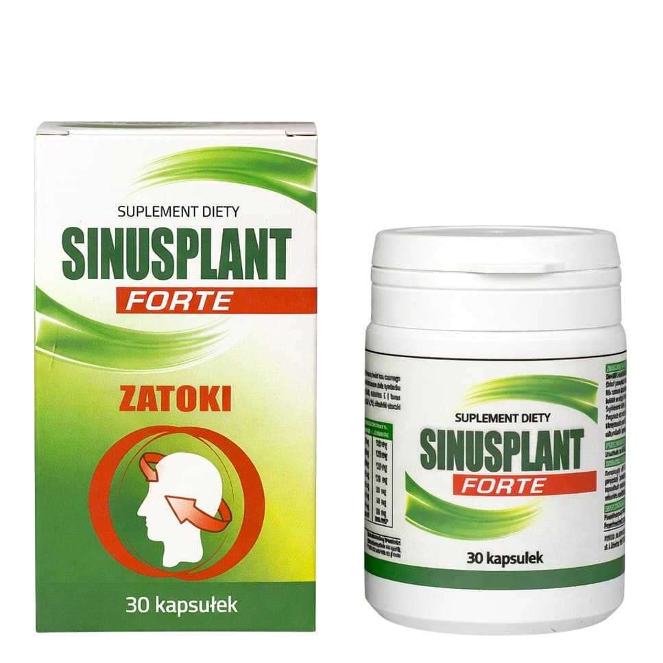 Planta-Lek - Sinusplant Forte - 30 capsules – Planta-Lek packaging