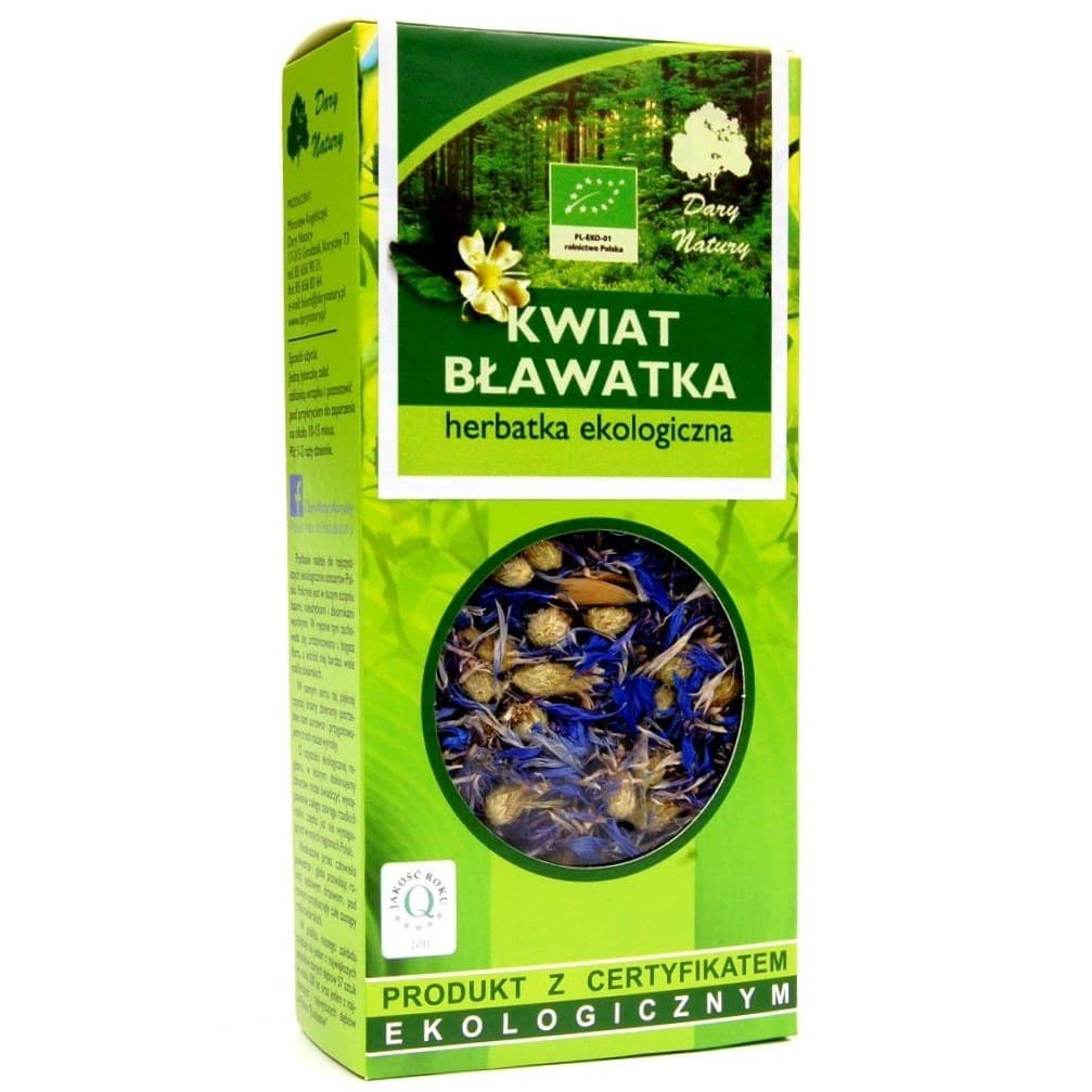 Dary Natury - Kornblumenblätter - 25g – Dary Natury Verpackung