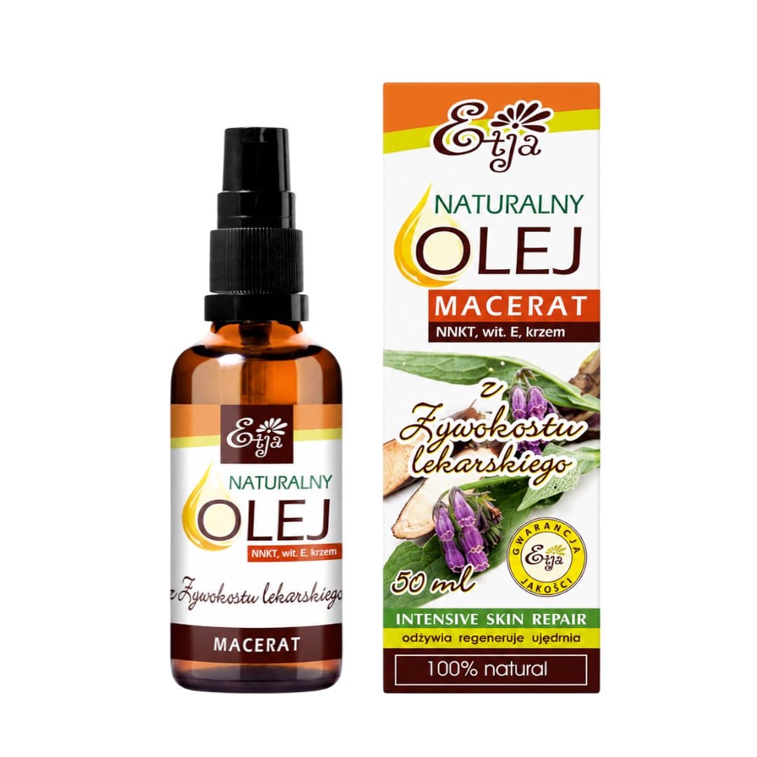 Etja - Comfrey Oil Macerate - 50ml – Etja verpakking