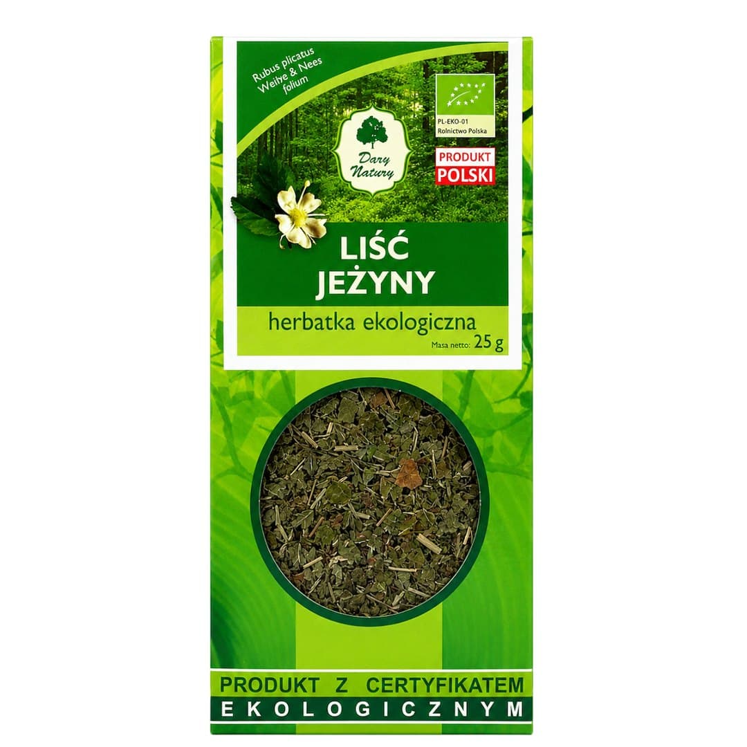 Dary Natury - Blackberry Leaf Organic 25g – Dary Natury packaging