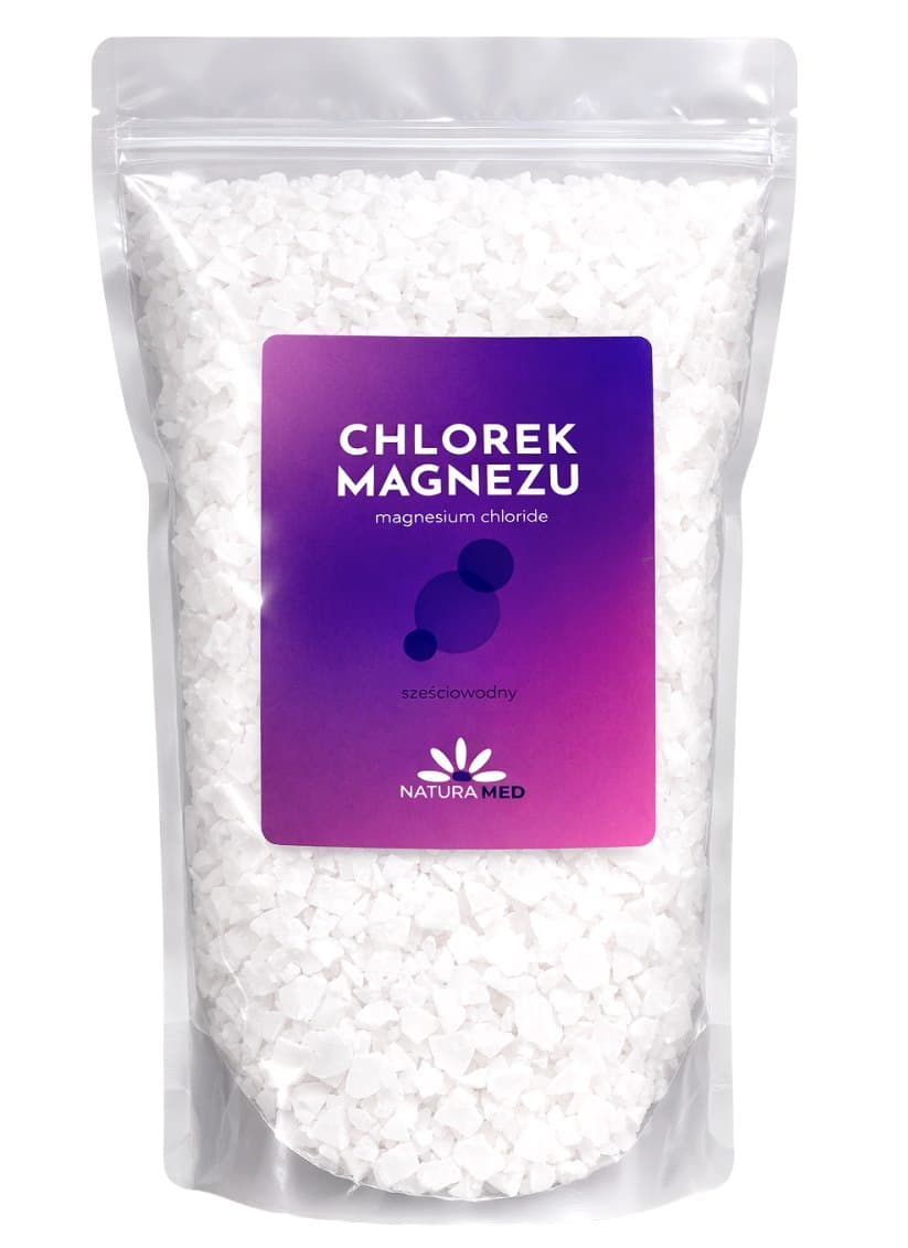 Natura Med - Chlorid magnezu - 1kg – Natura Med opakowanie