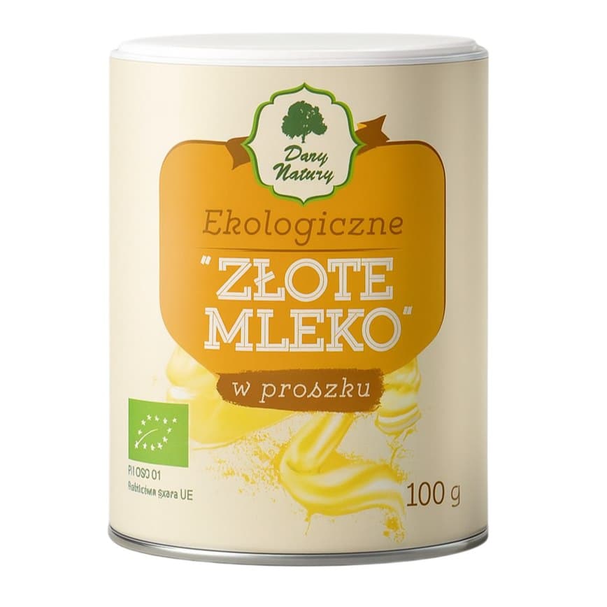 Dary Natury - Ekologiczny proszek Golden Milk - 100g