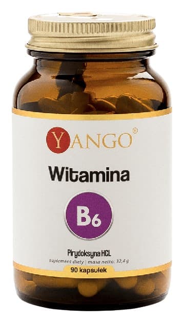 Yango - Witamina B6 6mg - 90 kapsułek