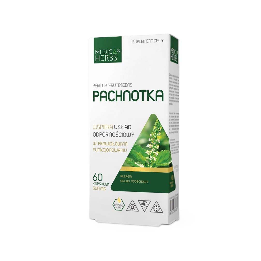 Medica Herbs - Perilla Frutescens (Pachnotka) - 60 kapsułek