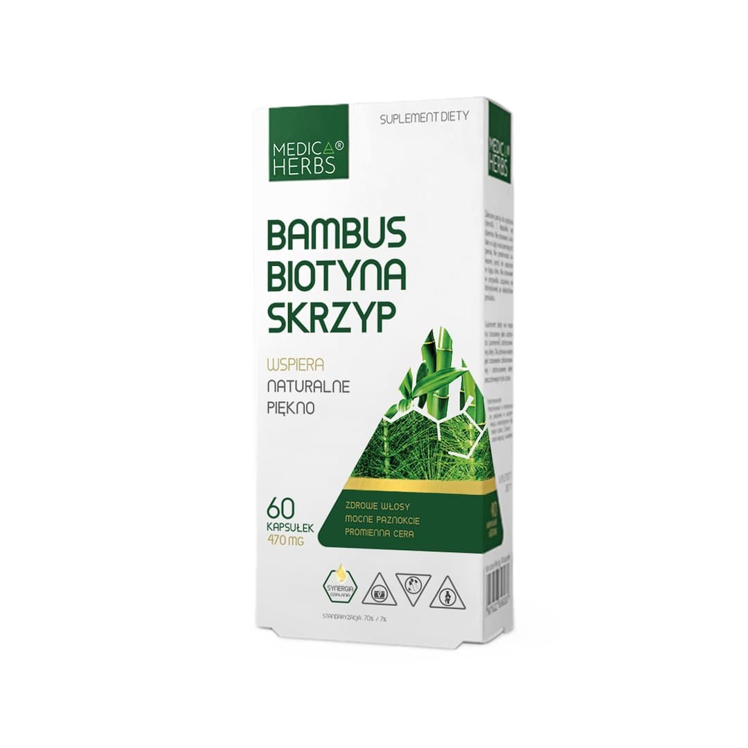 Medica Herbs - Bamboo Biotin Horsetail - 60 kapslar