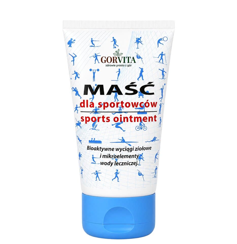 Gorvita - Sports Cream - Salbe für Sportler - 150ml – Gorvita Verpackung